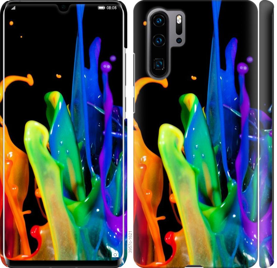 

Чохол на Huawei P30 Pro бризки фарби