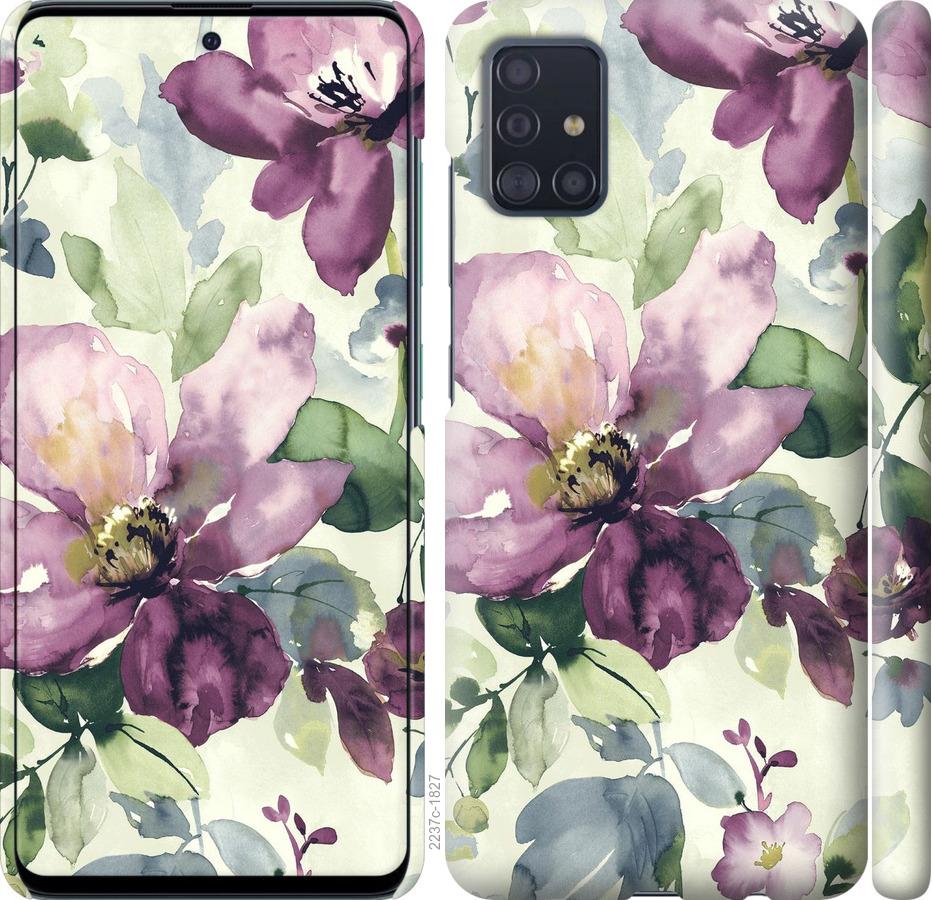

Чохол на Samsung Galaxy S20 Plus Квіти аквареллю