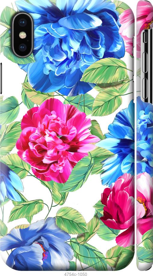 

Чохол на iPhone X квіти 21