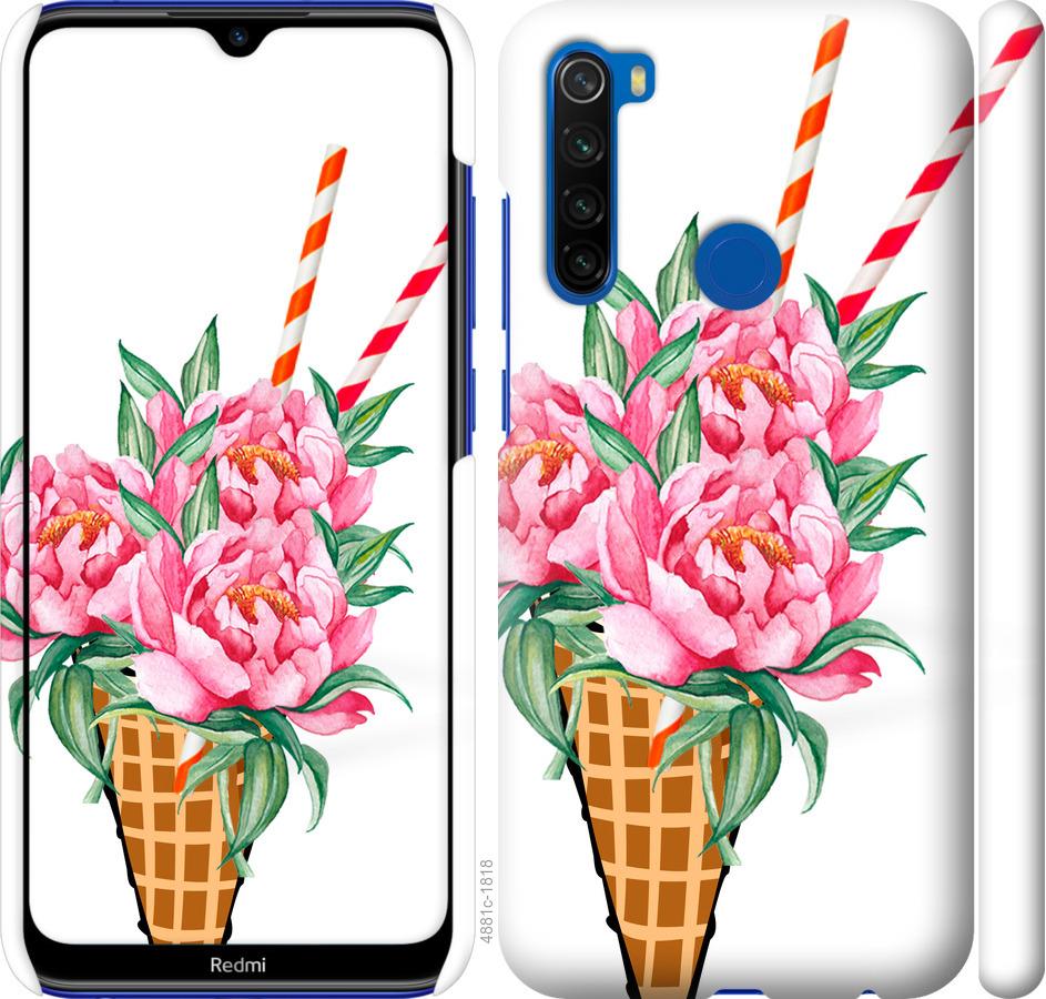 

Чохол на Xiaomi Redmi Note 8T Морозиво-піони
