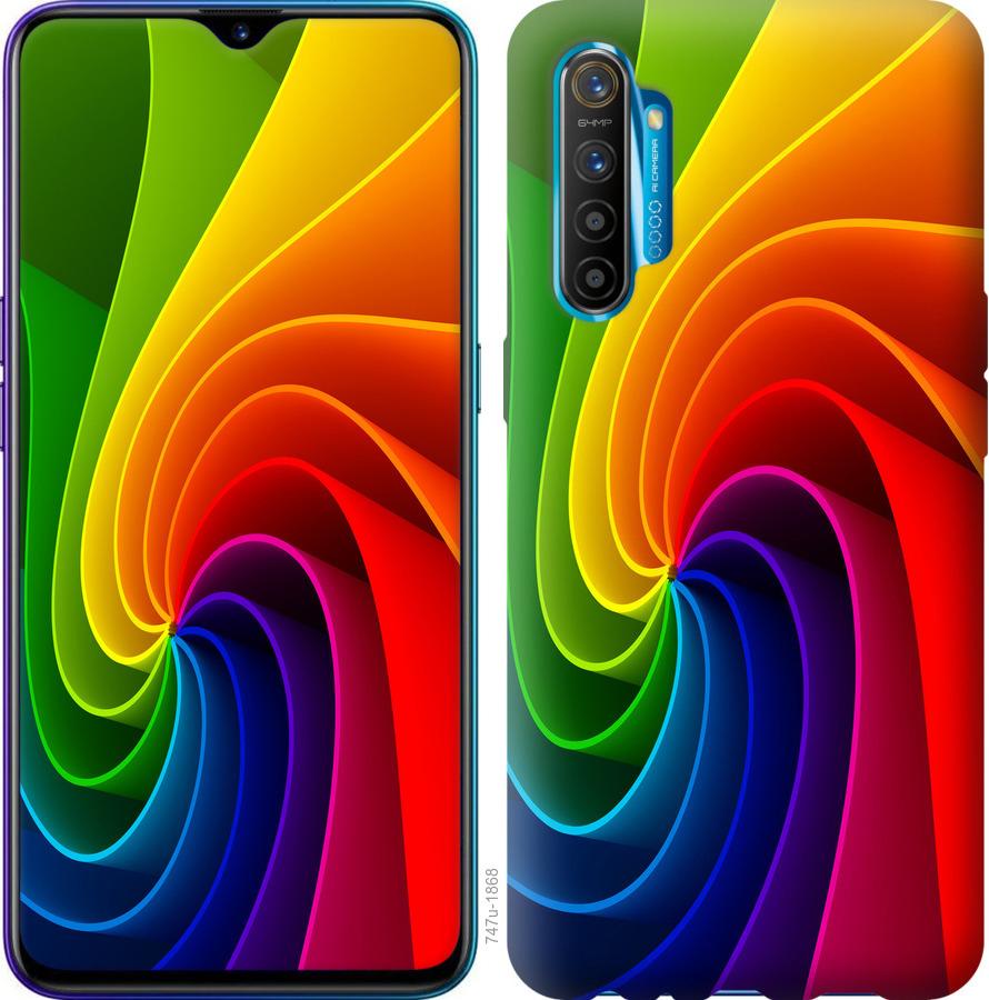 

Чохол на Realme XT Райдужний вихор