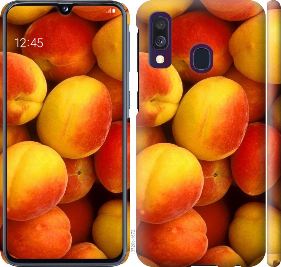 

Чохол на Samsung Galaxy A40 2019 A405F Абрикоски