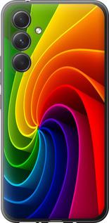 Чехол на Samsung Galaxy A54 A546E Радужный вихрь
