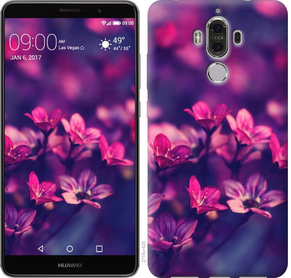

Чохол на Huawei Mate 9 Пурпурні квіти