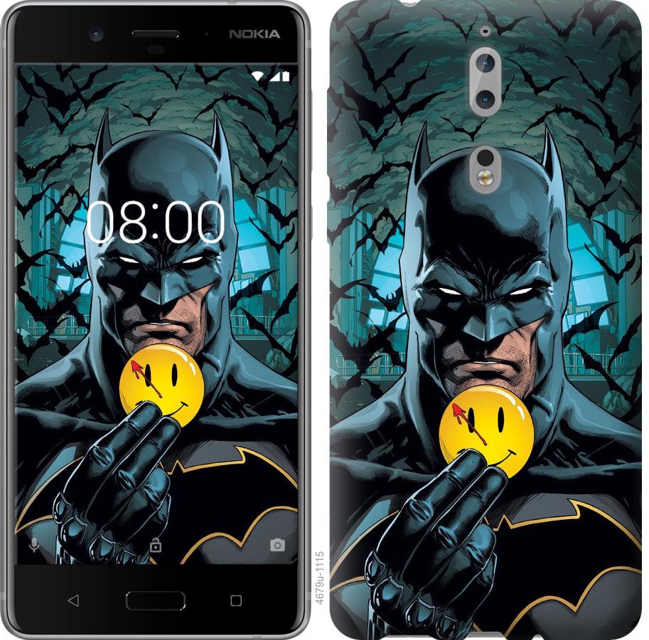 Чехол на Nokia 8 Бэтмен 2