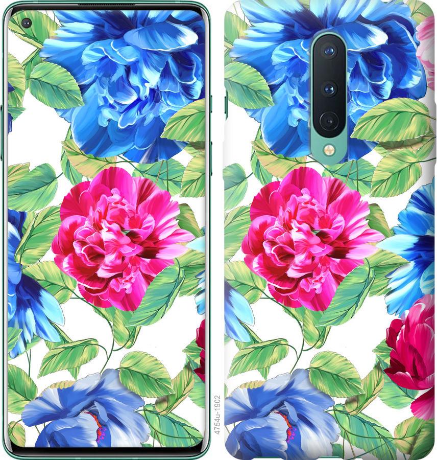 

Чохол на OnePlus 8 квіти 21