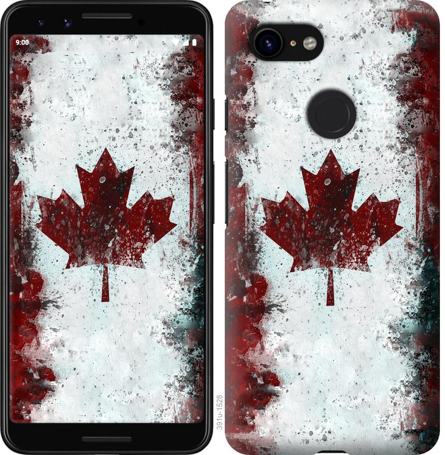 

Чохол на Google Pixel 3 Прапор Канади