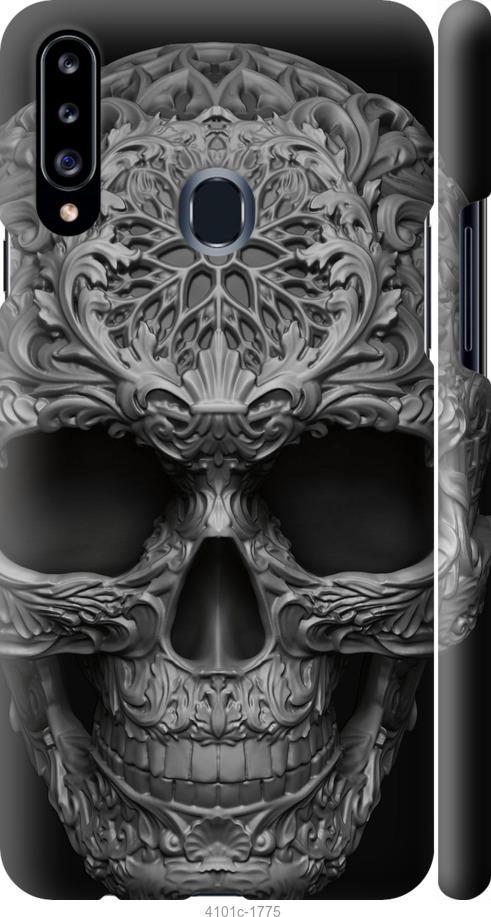 

Чохол на Samsung Galaxy A20s A207F skull-ornament
