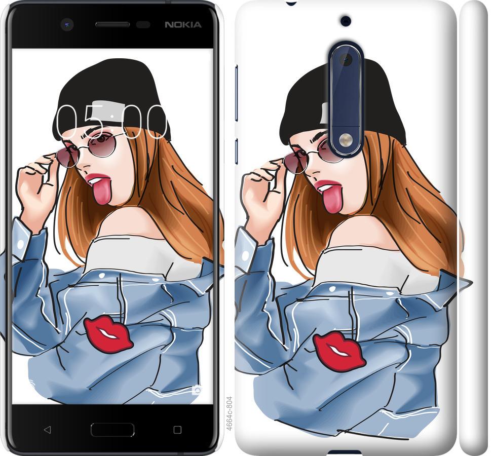 

Чохол на Nokia 5 Дівчина v3