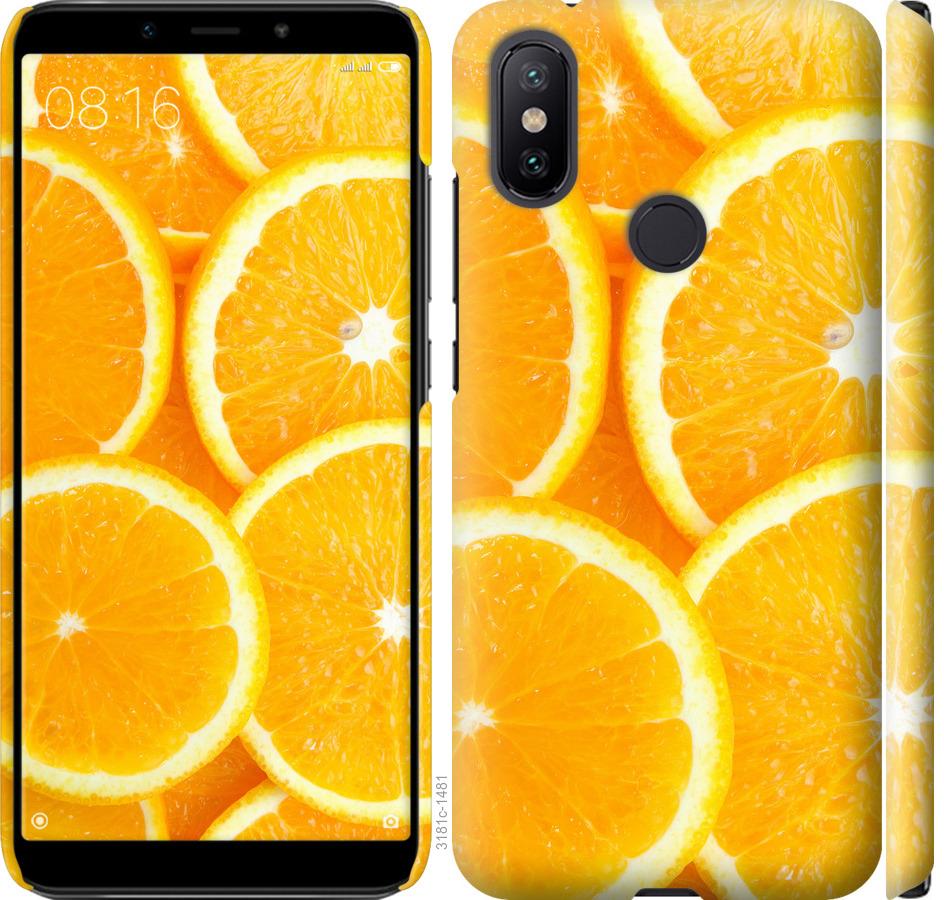 

Чохол на Xiaomi Mi A2 Частки апельсина