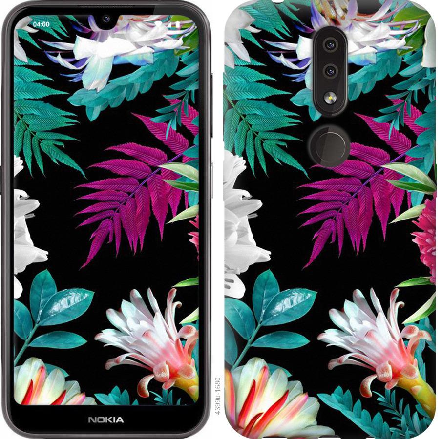 

Чехол на Nokia 4.2 Flowers