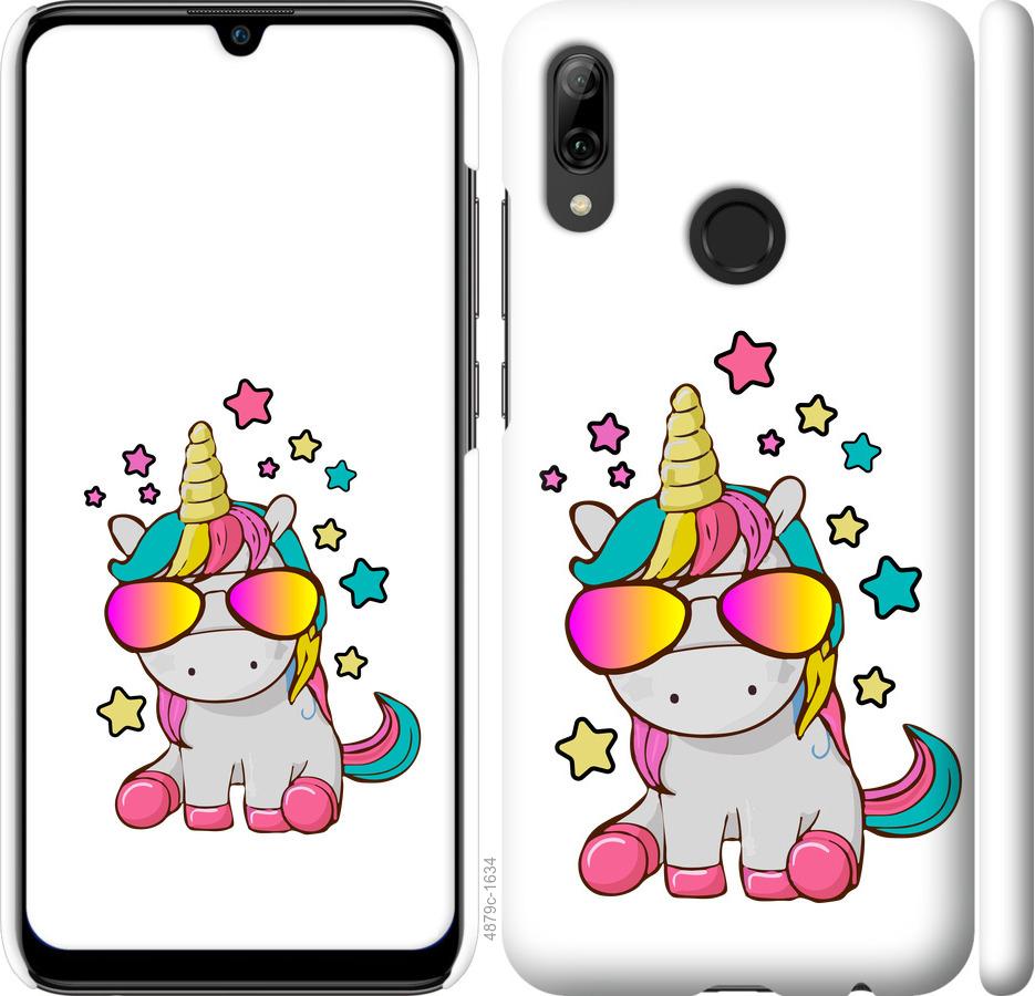 

Чехол на Huawei P Smart 2019 Единорог в очках