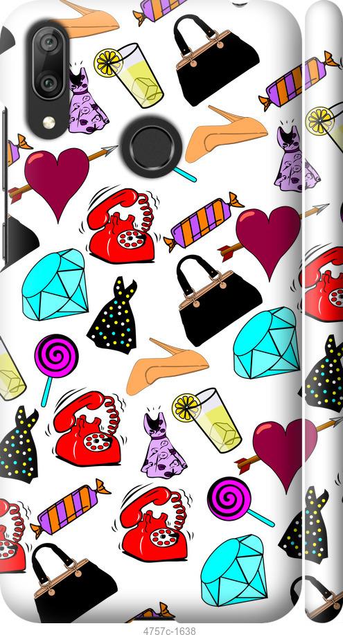 

Чехол на Huawei Y7 2019 stickers