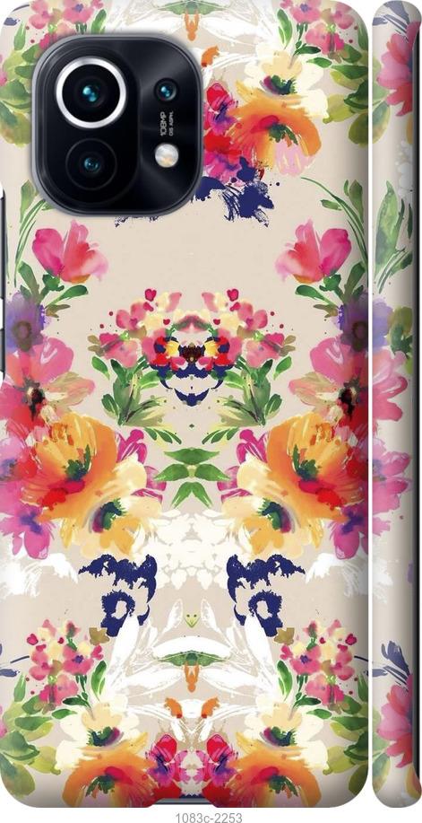 Чехол на Xiaomi Mi 11 Цветочный узор