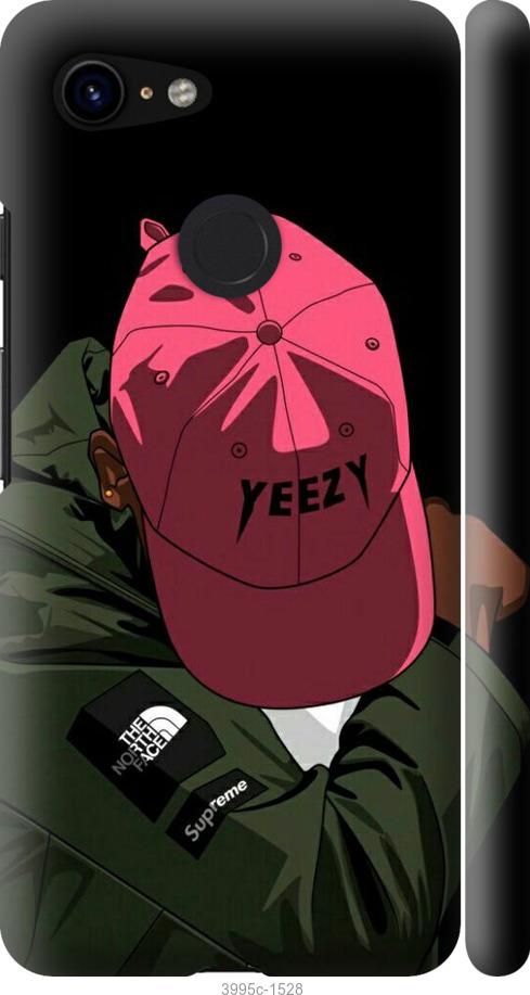 

Чехол на Google Pixel 3 logo de yeezy