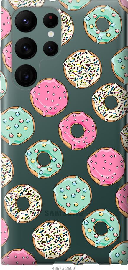 Чохол на Samsung Galaxy S22 Ultra Пончики 1