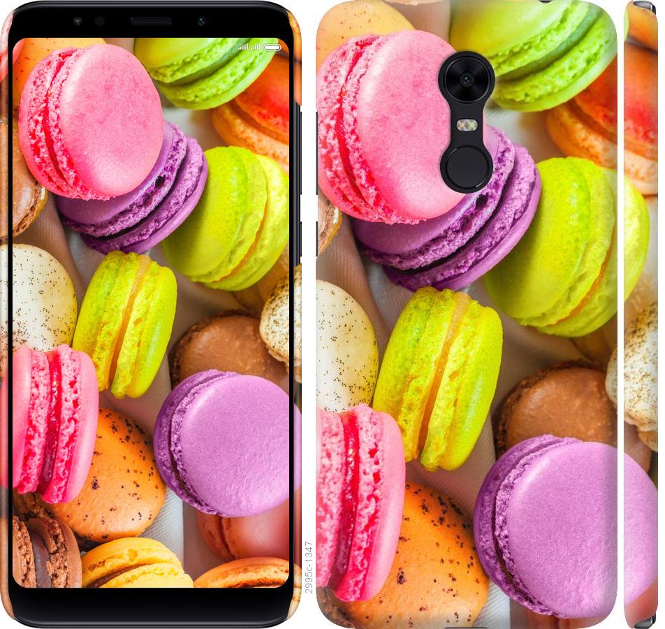 

Чехол на Xiaomi Redmi 5 Plus Макаруны