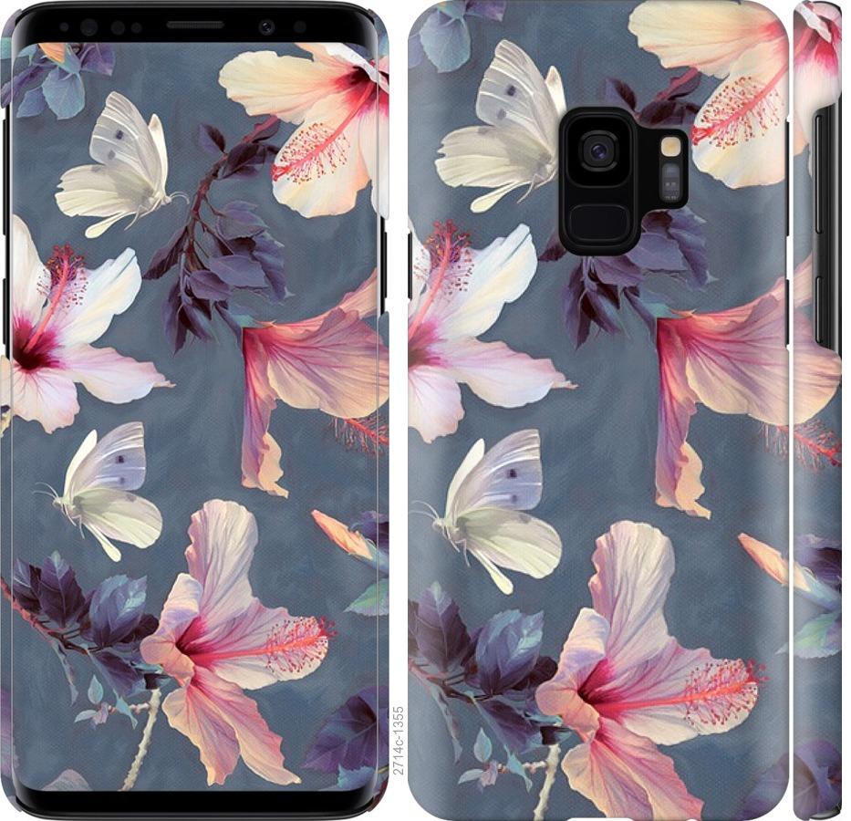 

Чохол на Samsung Galaxy S9 Намальовані квіти