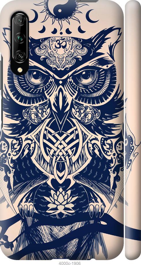 

Чехол на Huawei P Smart Pro Узорчатая сова