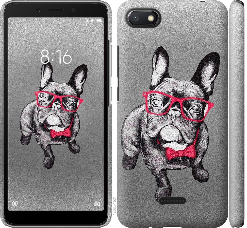 

Чехол на Xiaomi Redmi 6A Умный бульдог