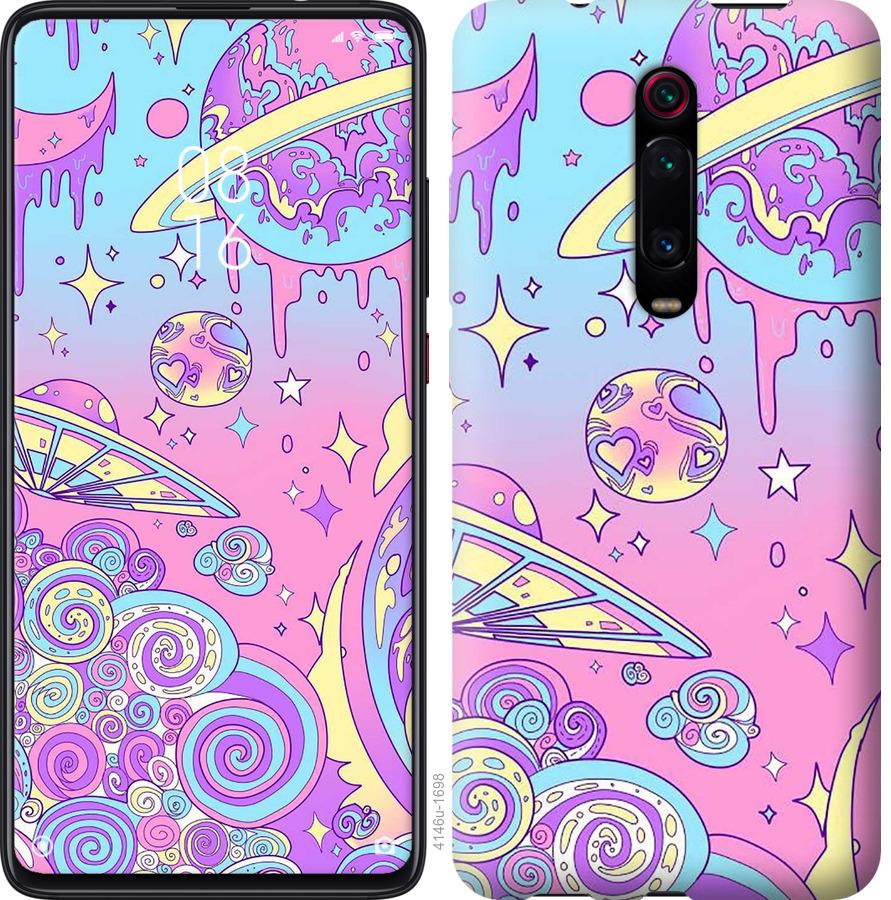 

Чохол на Xiaomi Mi 9T Рожева галактика