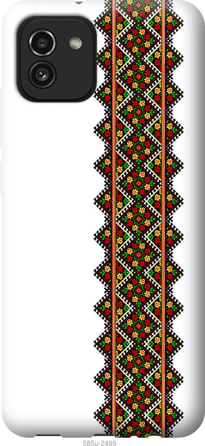 

Чохол на Samsung Galaxy A03 A035F Вишиванка 17