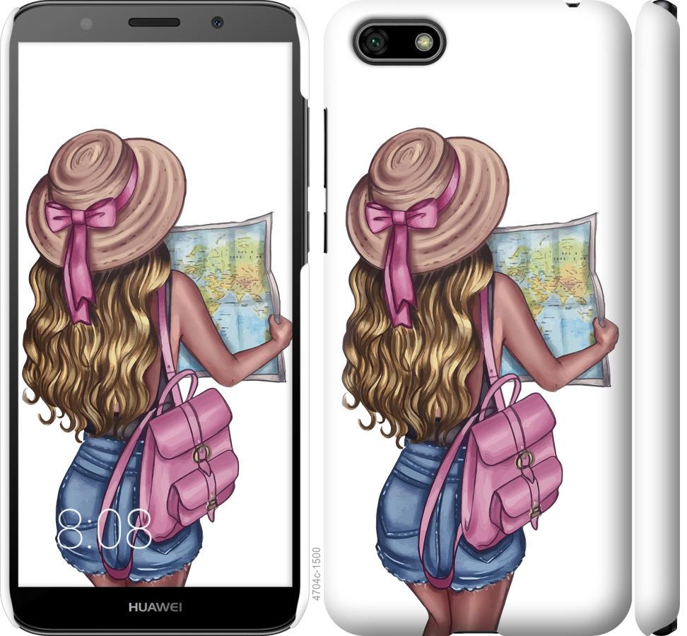 

Чохол на Huawei Y5 2018 Дівчина з картою