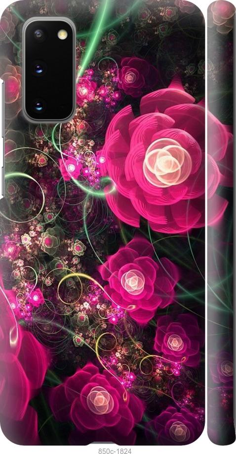 Чохол на Samsung Galaxy S20 Абстрактні квіти 3