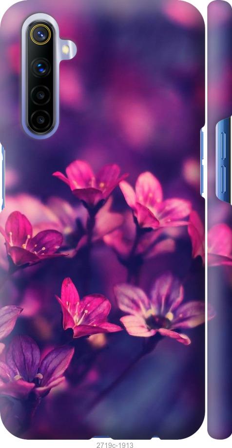 

Чехол на Realme 6 Пурпурные цветы