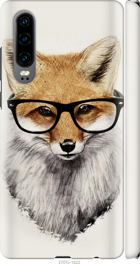 

Чехол на Huawei P30 Лис в очках