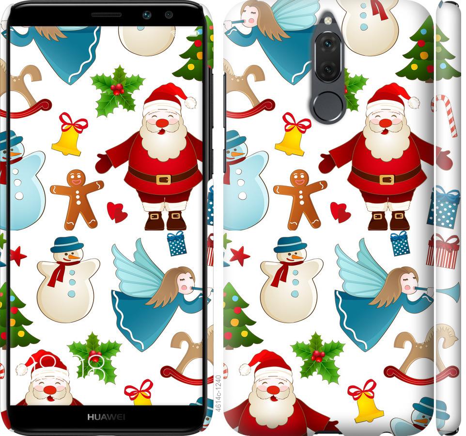 

Чехол на Huawei Mate 10 Lite Новогодний 1