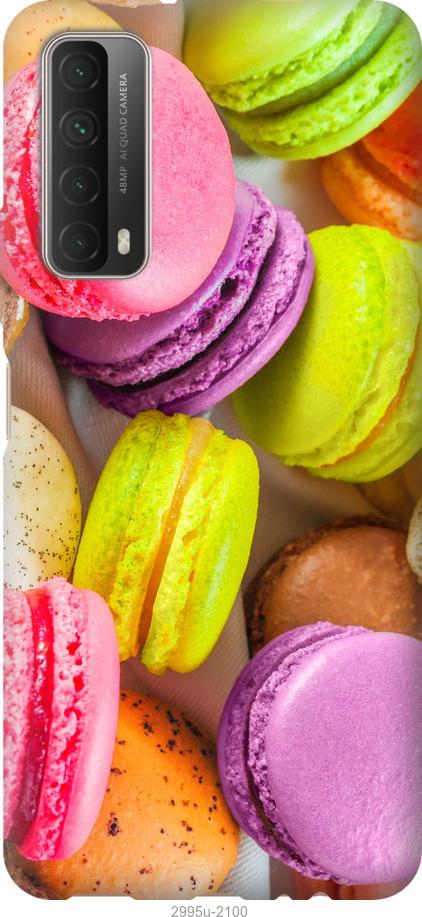 

Чехол на Huawei P Smart 2021 Макаруны
