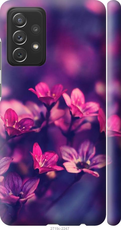 

Чехол на Samsung Galaxy A72 A725F Пурпурные цветы