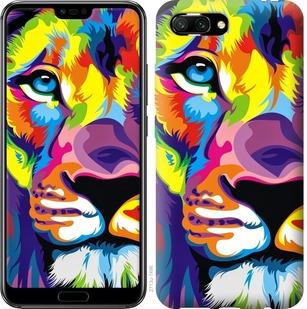 

Чохол на Huawei Honor 10 Різнобарвний лев
