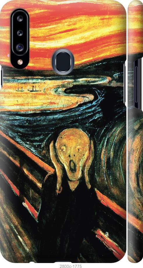 

Чехол на Samsung Galaxy A20s A207F Крик Мунка