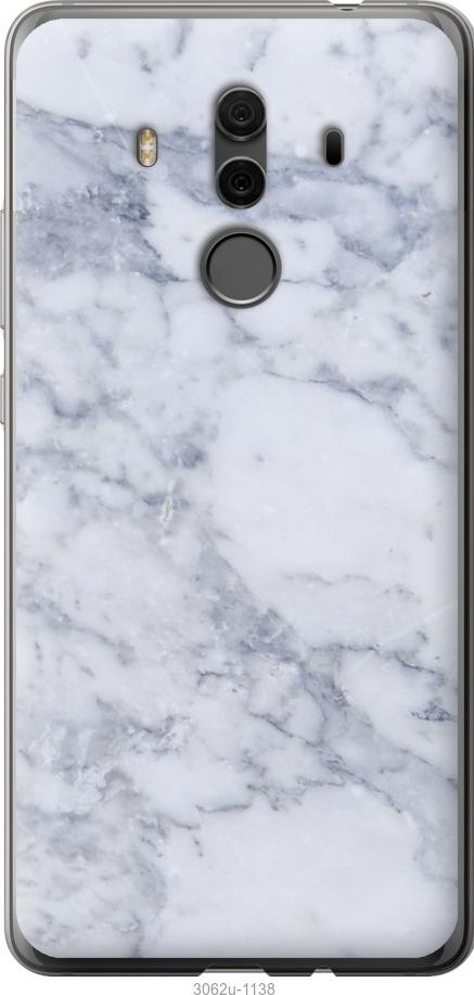 

Чехол на Huawei Mate 10 Pro Голубой мрамор