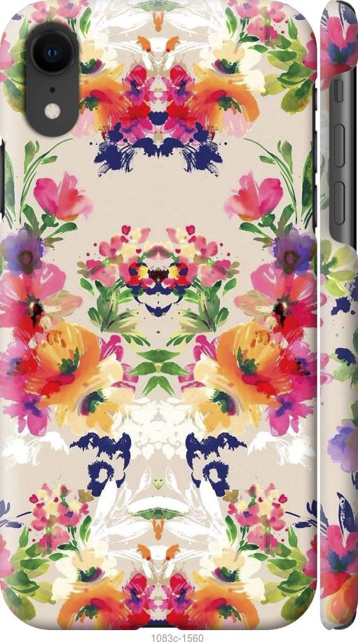 Чехол на iPhone XR Цветочный узор