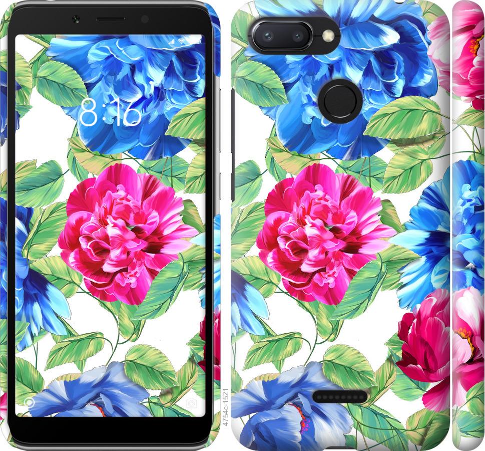 

Чохол на Xiaomi Redmi 6 квіти 21