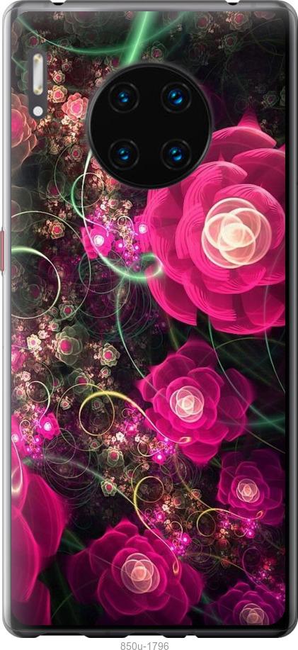 

Чехол на Huawei Mate 30 Pro Абстрактные цветы 3