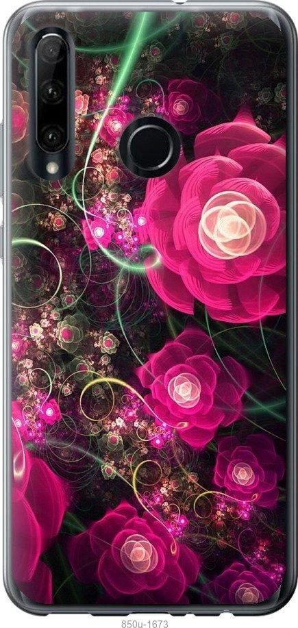 

Чехол на Huawei Honor 10i Абстрактные цветы 3