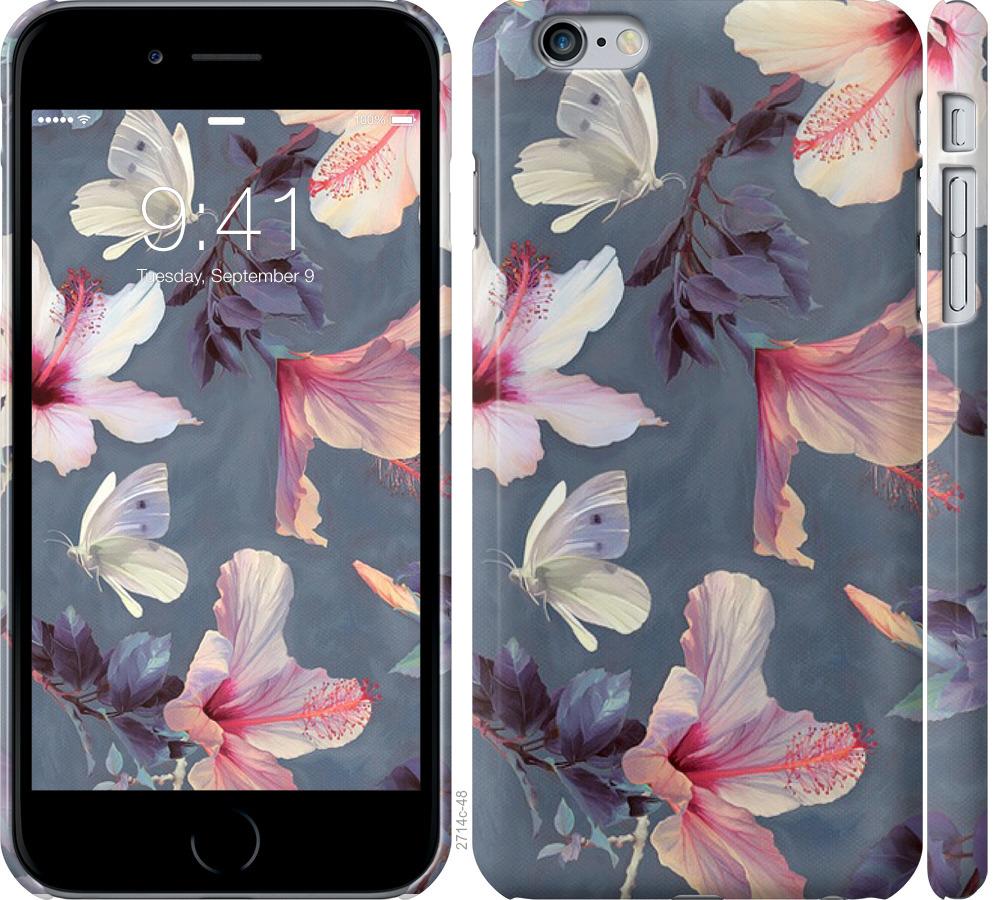 

Чохол на iPhone 6 Plus Намальовані квіти