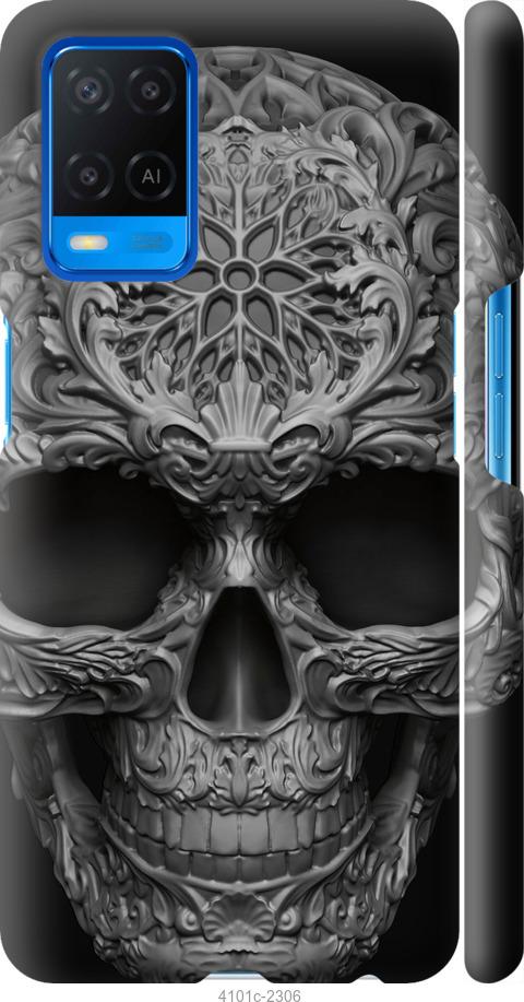 Чохол на Oppo A54 skull-ornament
