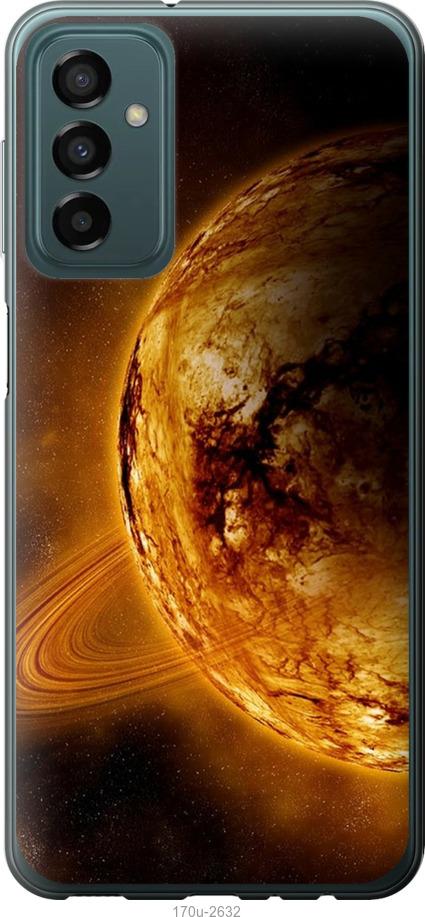 Чехол на Samsung Galaxy M13 M135 Жёлтый Сатурн