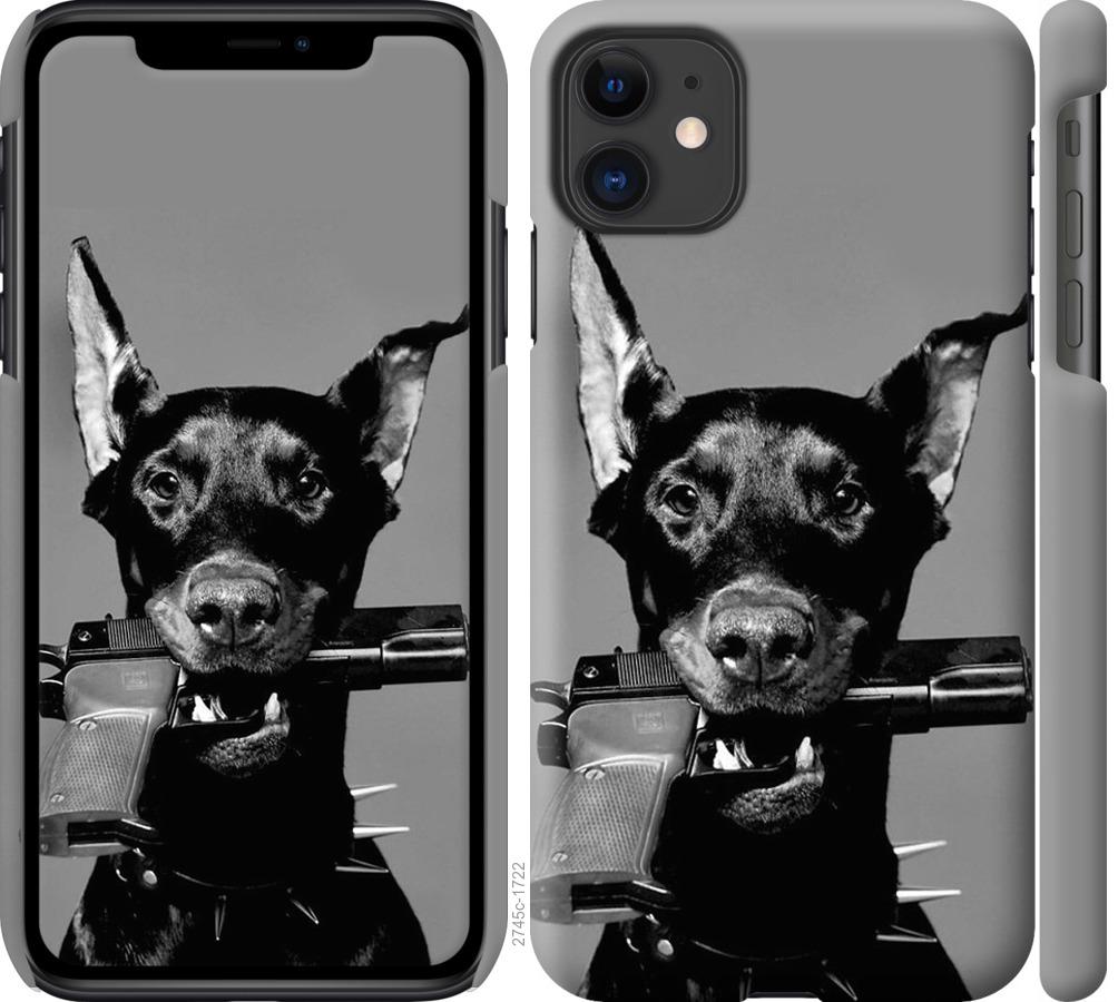 

Чохол на iPhone 11 Доберман