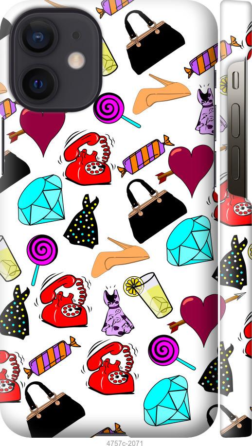 Чохол на iPhone 12 Mini  stickers