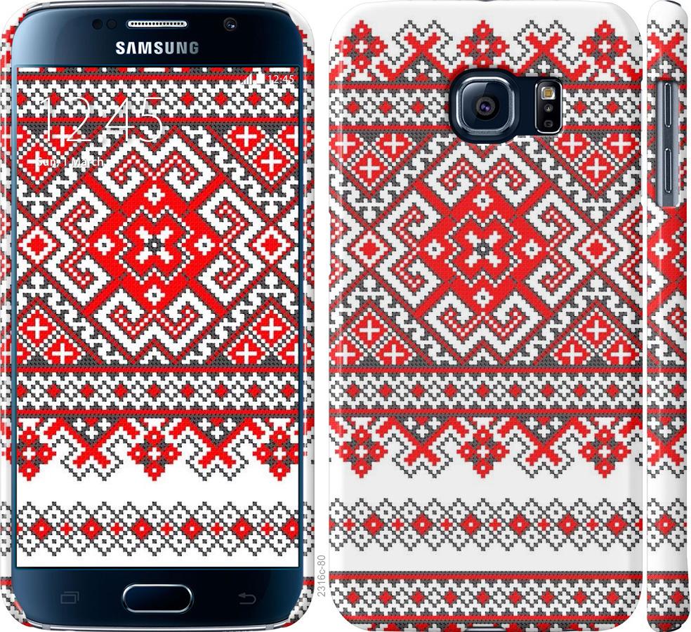 

Чохол на Samsung Galaxy S6 G920 Вишиванка