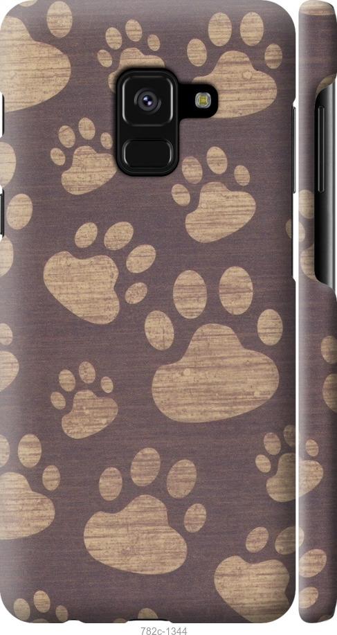 

Чехол на Samsung Galaxy A8 2018 A530F Следы тигра