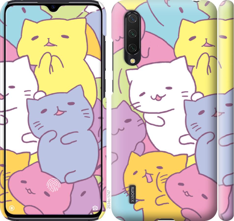

Чехол на Xiaomi Mi CC9 Котики