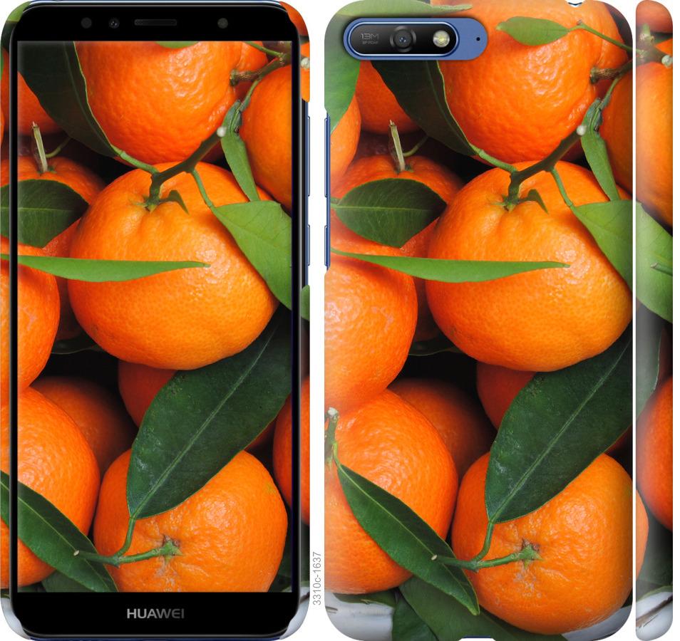 

Чохол на Huawei Y6 2018 мандарини