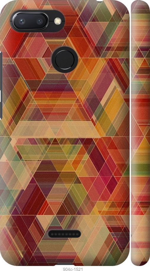 

Чехол на Xiaomi Redmi 6 Геометрический узор